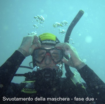 Svuotamento maschera